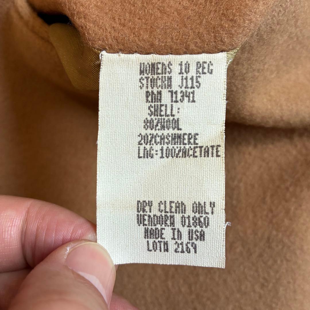 希少　USA製　90s　LLBean　カシミア混　ウール　テーラードジャケット