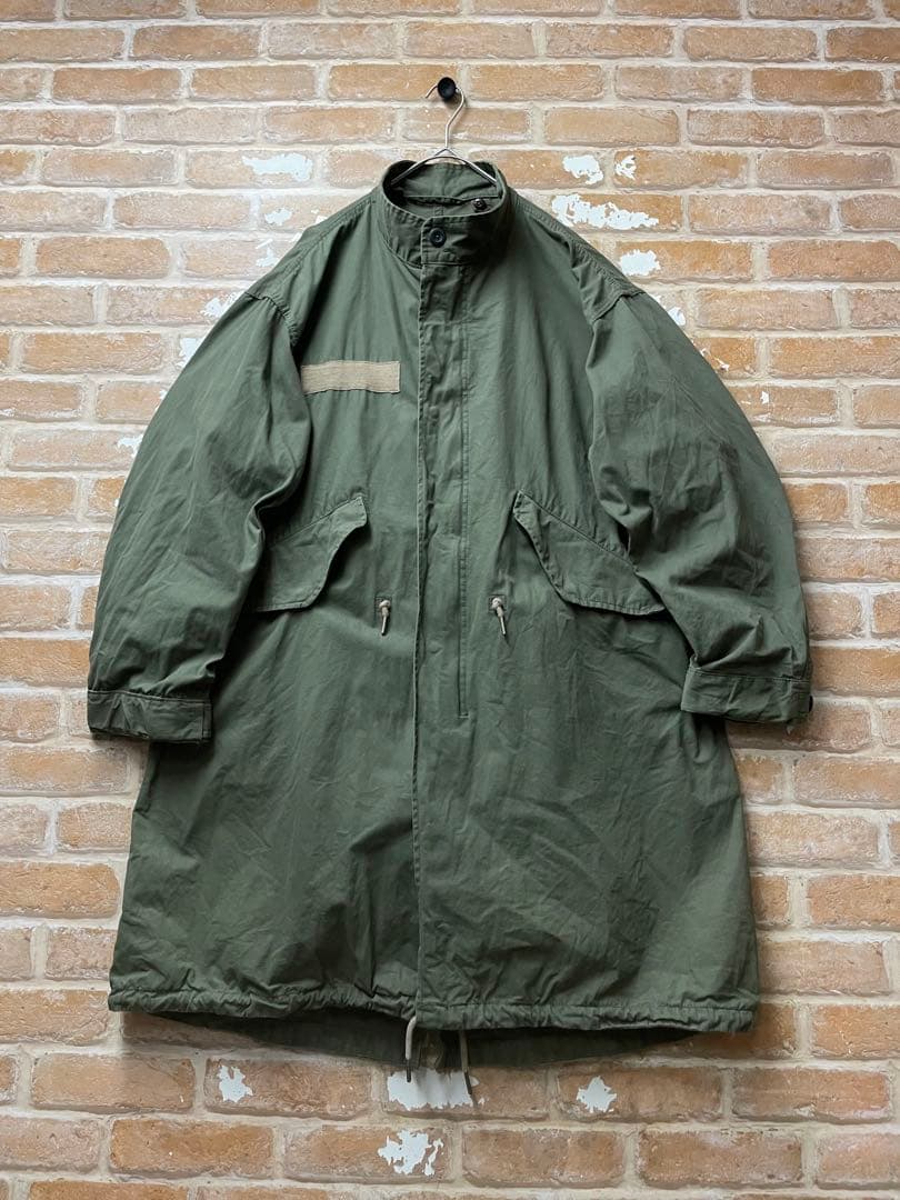 M-65 モッズコート　ミリタリージャケット　カーキ　ミリタリー　古着 y2k