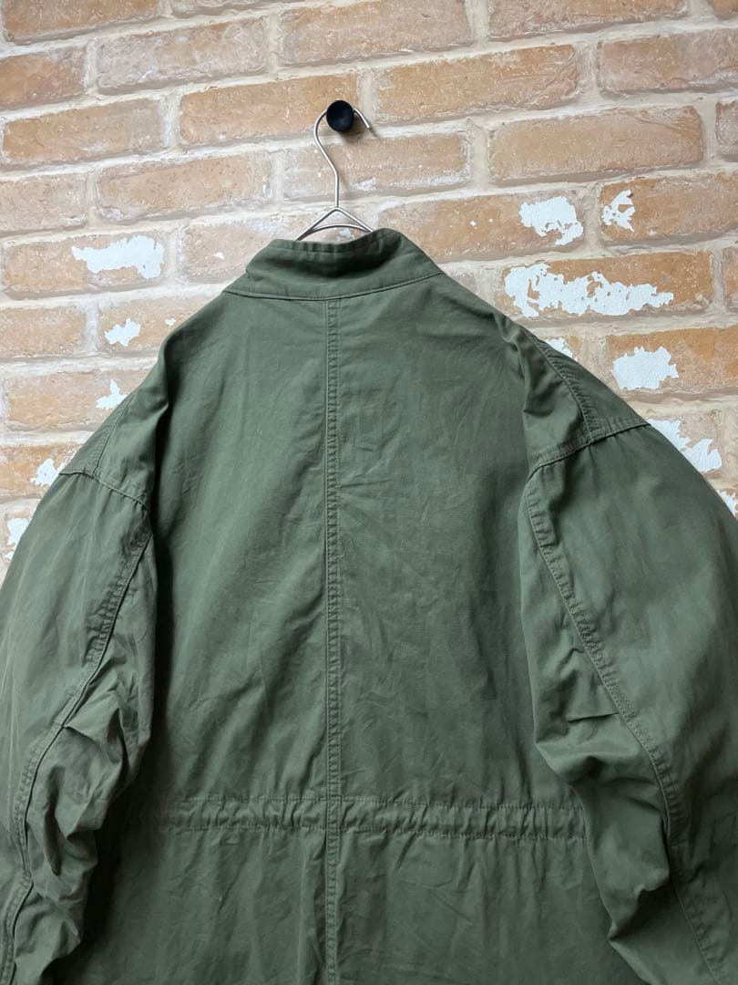 M-65 モッズコート　ミリタリージャケット　カーキ　ミリタリー　古着 y2k