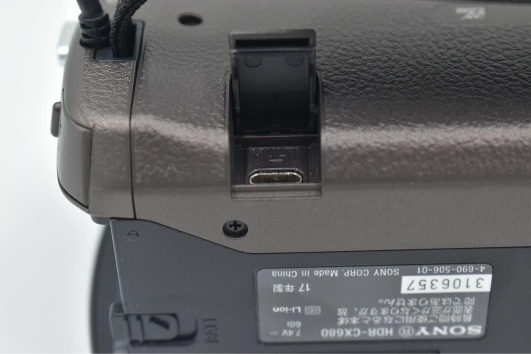 【外装美品】SONY HDR-CX680 ビデオカメラ 動作確認済み