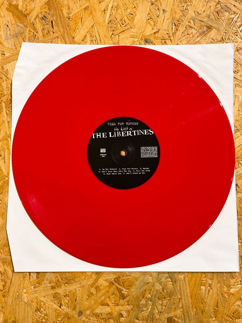 THE LIBERTINES TIME FOR HEROES LP レコード