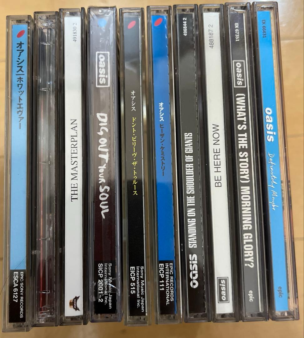 oasis オアシス 輸入盤 国内盤 CD アルバム まとめ売り 10枚セット