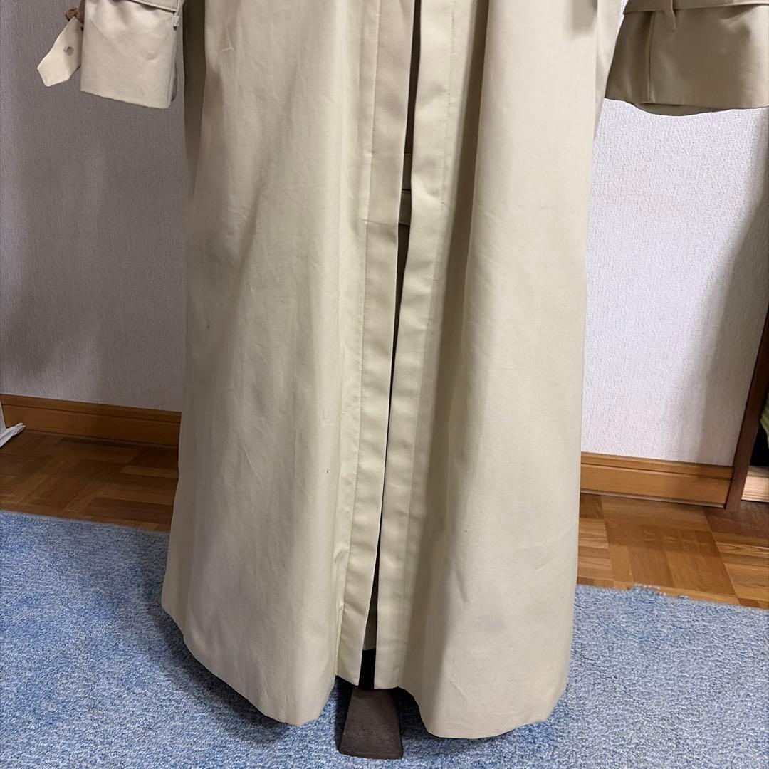 [BURBERRY美品] ベージュ ダブルブレスト トレンチコート(ライナー付)