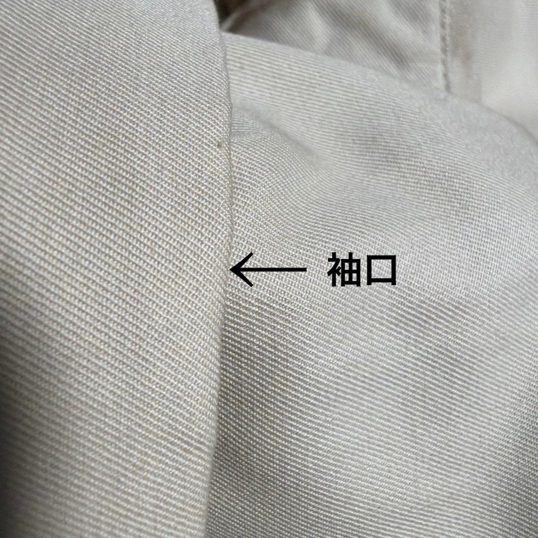 [BURBERRY美品] ベージュ ダブルブレスト トレンチコート(ライナー付)