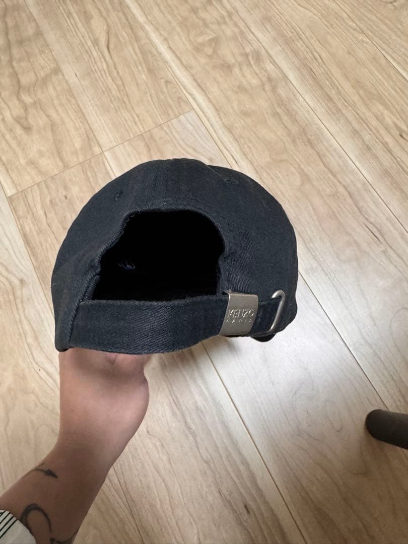 Kenzo Paris 黒キャップ Uサイズ　verdy 激安　美品