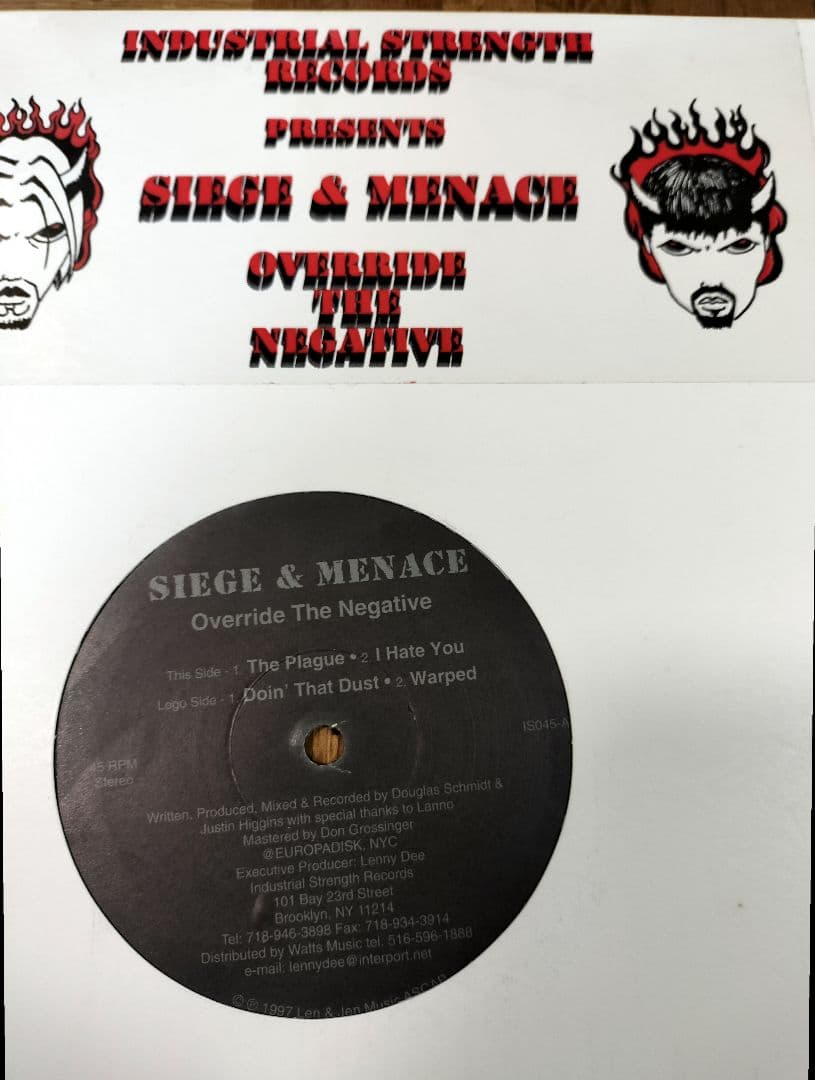 Siege & Menace – Override The Negative