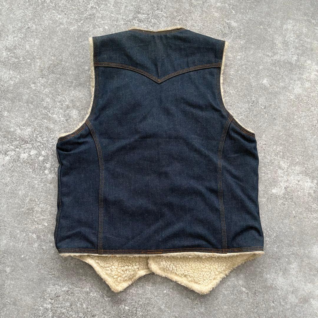 【Levi's】 70s リーバイス デニムボアベスト ヴィンテージ USA製