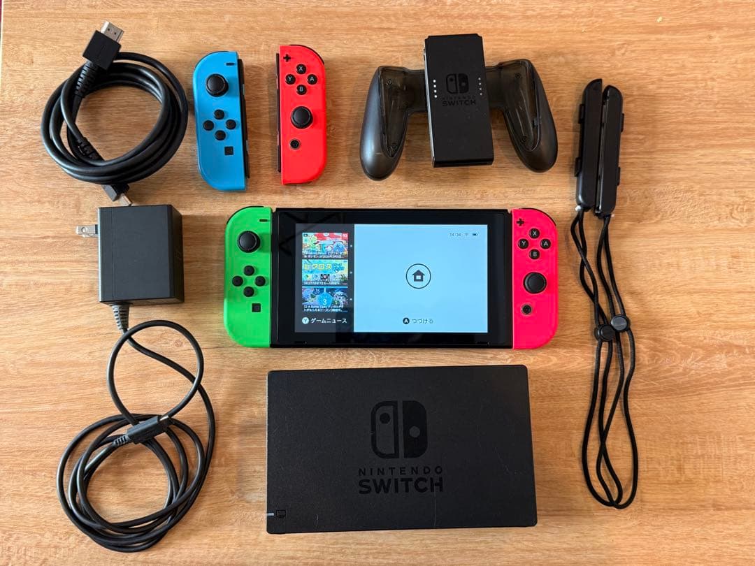 【付属品完備・Joy-Con 4個】Nintendo Switch 本体