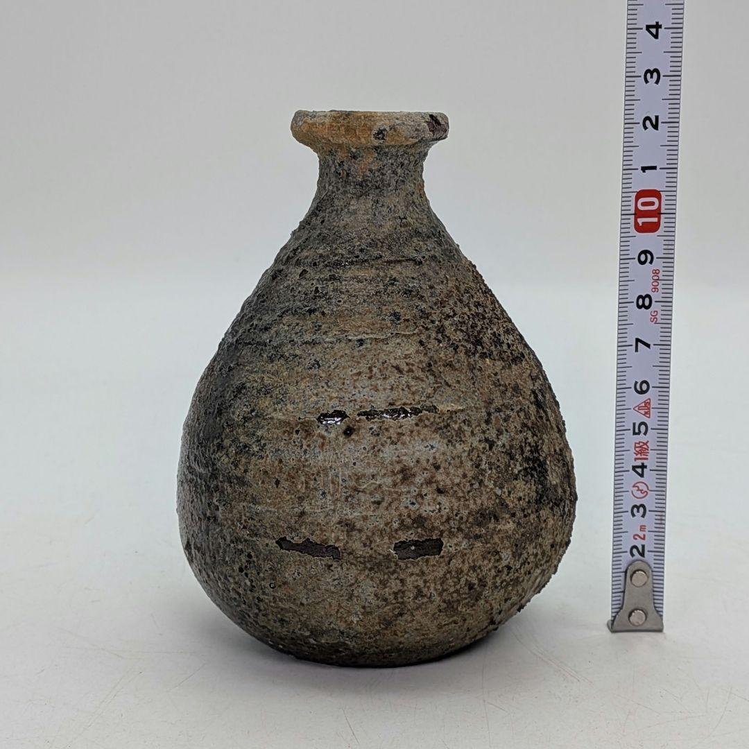 本山和泉 備前焼 徳利B 共箱栞 とっくり 酒器 食器 一輪挿し花入 花器 花瓶