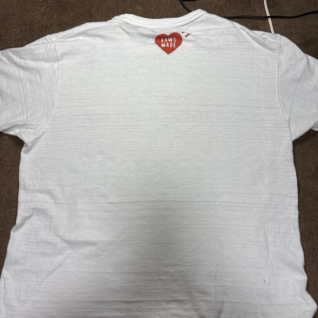 humanmade ×kaws ホワイト Tシャツ
