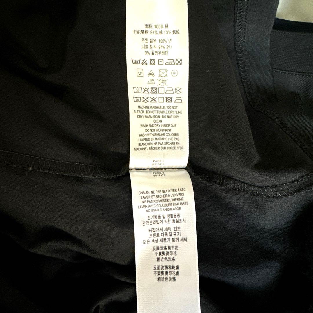 BURBERRY バーバリー　Tシャツ　ブラック (M) TBロゴ【美品】