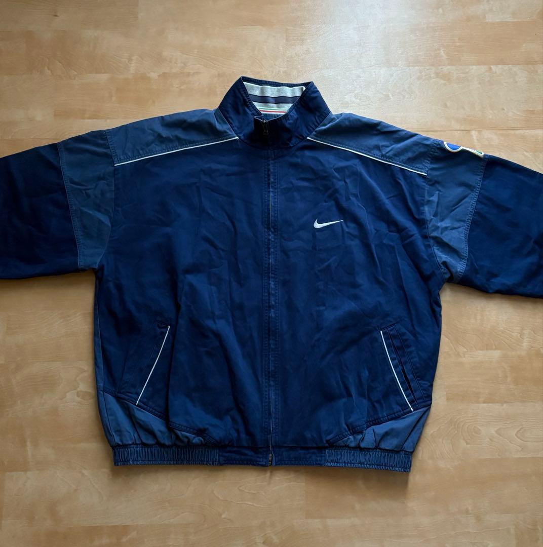 90s 00s NIKE スイングトップ　レーシング　サッカー　ゲーム　ユーロ