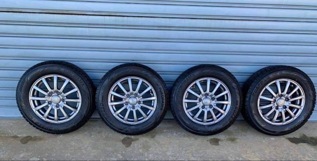 ヨコハマ iceGUARD iG60スタッドレス195/65R15アルミ付④