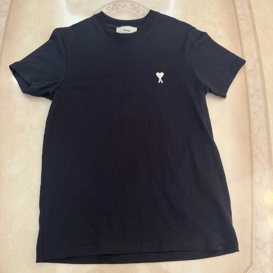 AMI PARIS Tシャツ xxs ネイビー
