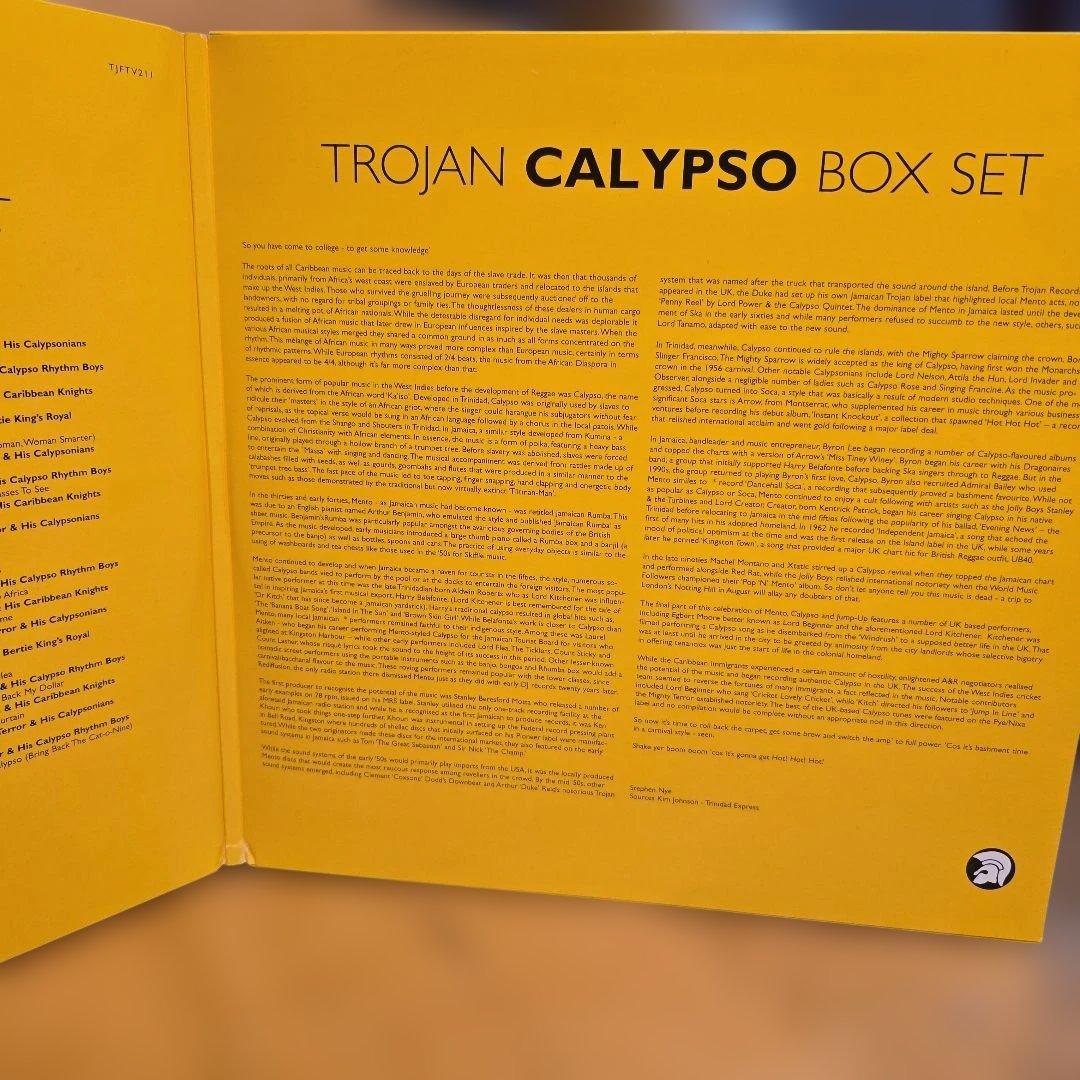 レア盤　Trojan Calypso Box Set 50曲 3LP