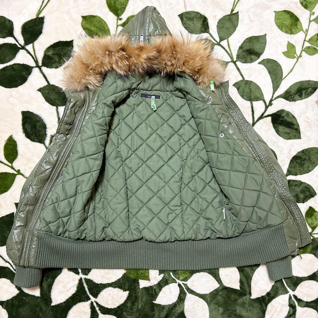 MOUSSY N-2B フライトジャケットy2k 平成ギャル カーキ サイズ1