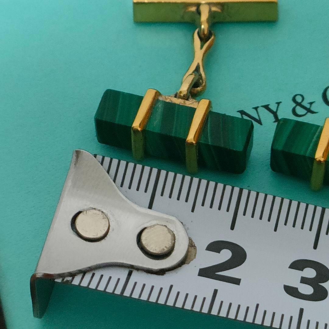 Tiffany & Co. マラカイト カフリンクス