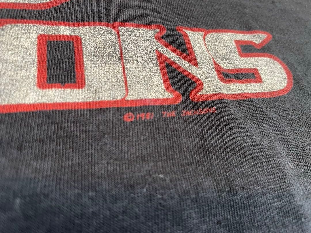The Jacksons ツアー　Tシャツ 1981年　ジャクソンズ　ビンテージ