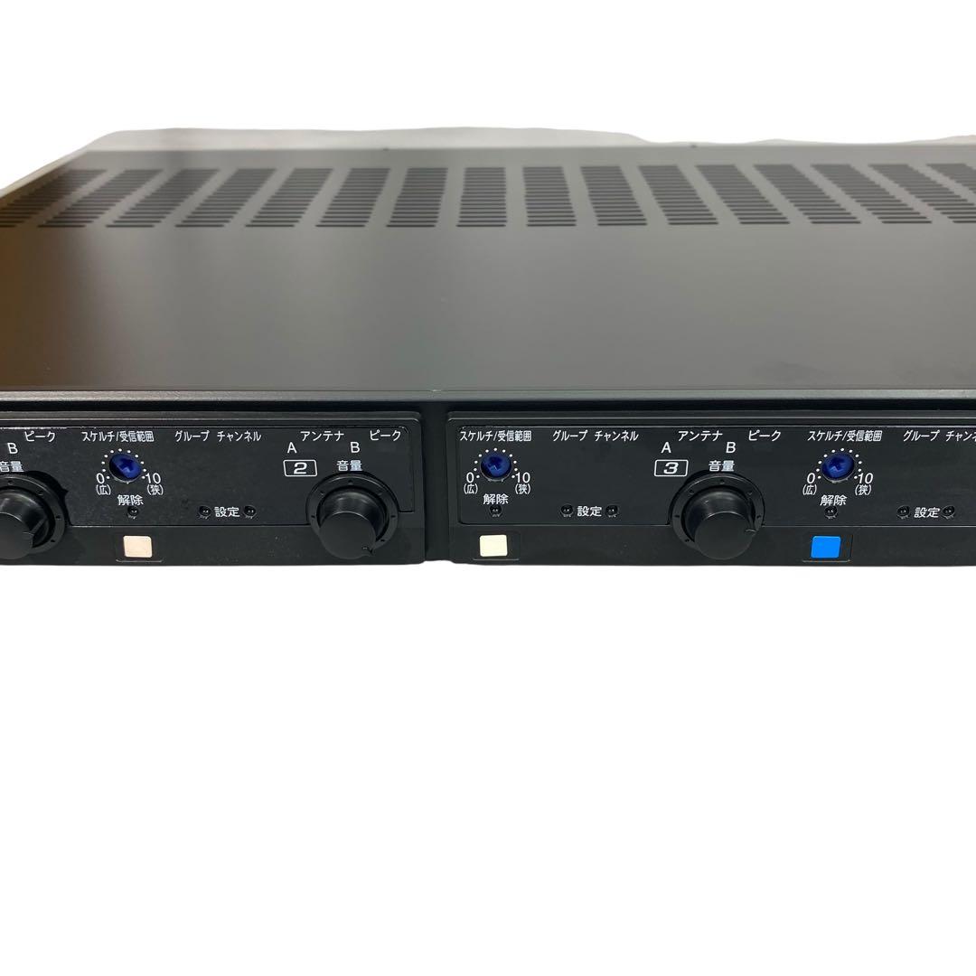 【動作良好】TOA ワイヤレスチューナー WT-1824 4波実装 受信機　美品