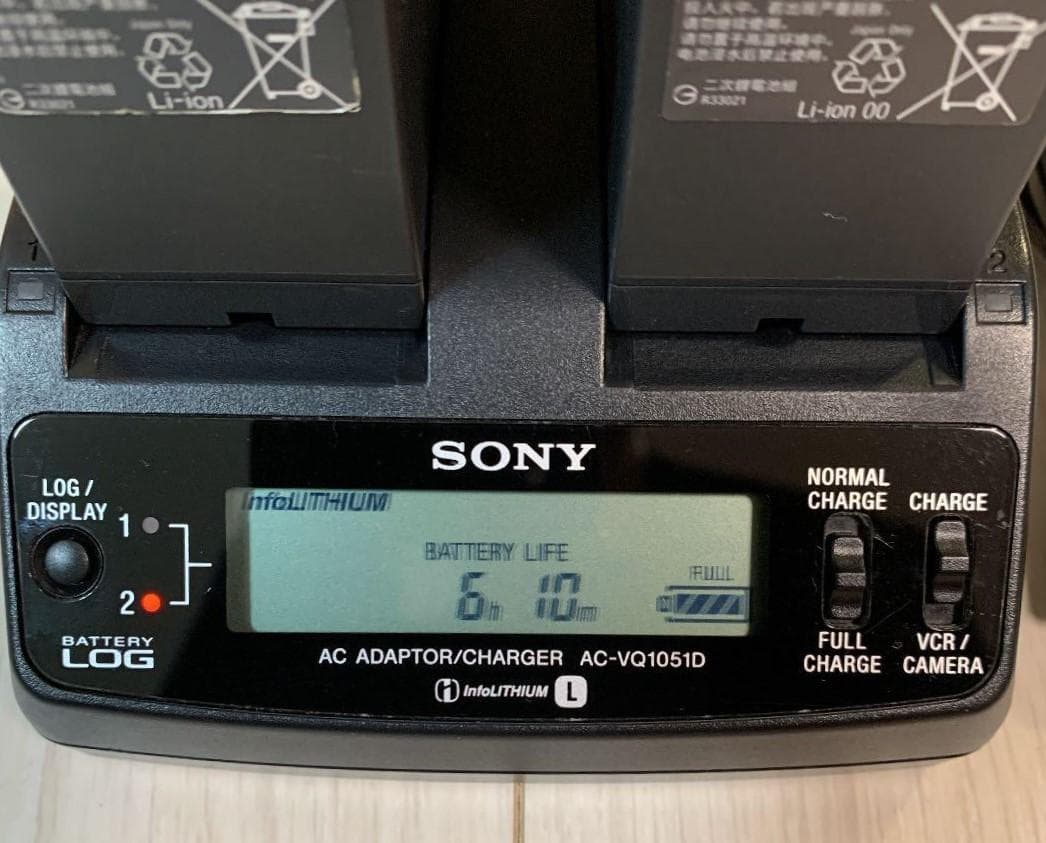 ★美品　清掃済　ソニー バッテリーチャージャー AC-VQ1051D