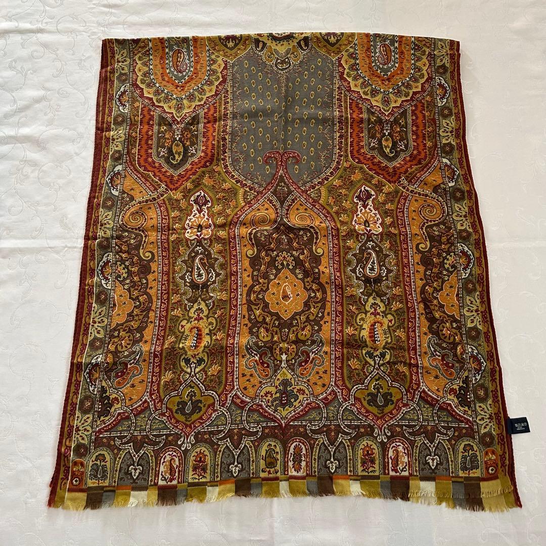 ETRO エトロ　ペイズリー柄 ロングストール