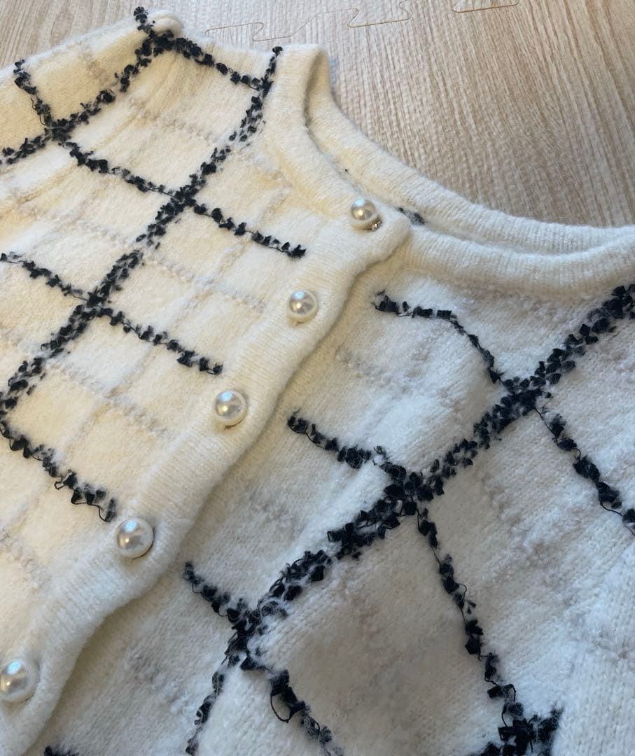 トップス Herlipto Bouncy Check Knit Pullover