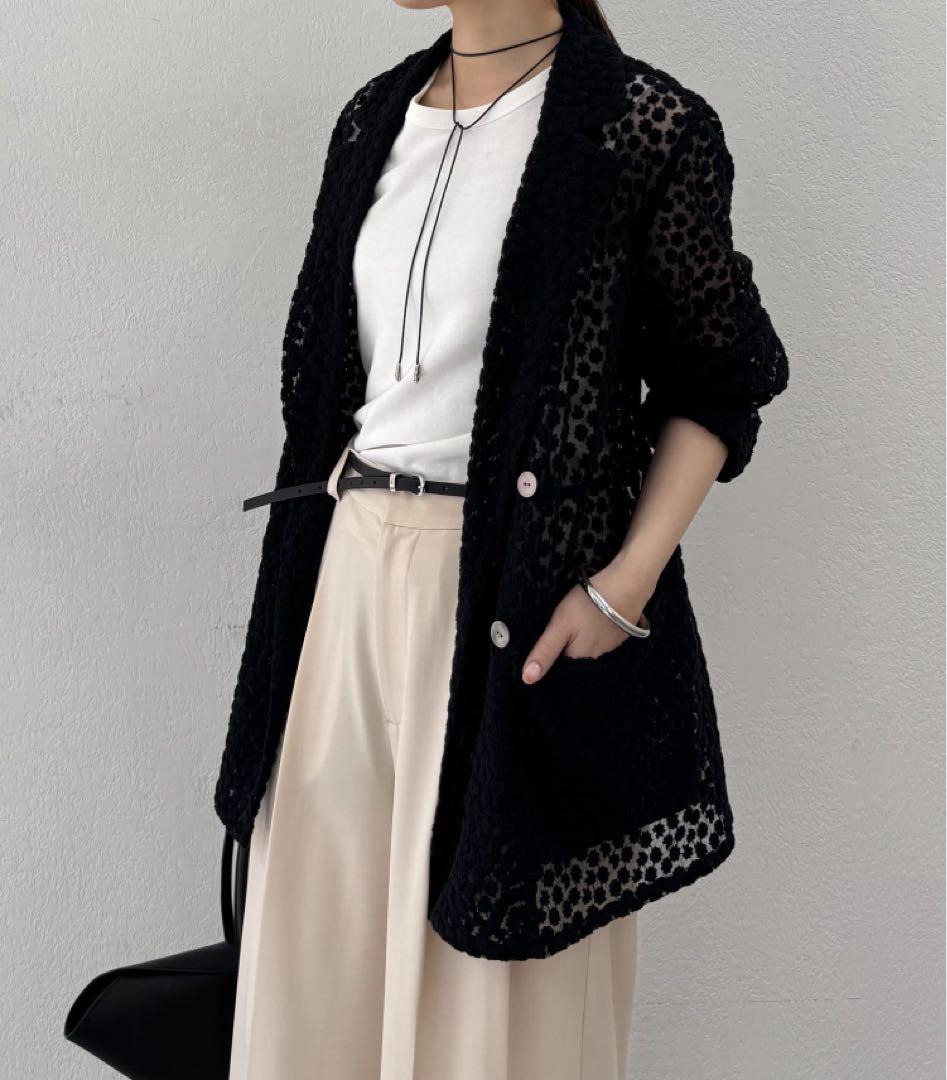LOUNGEDRESS 20周年限定　フラワーレースジャケット