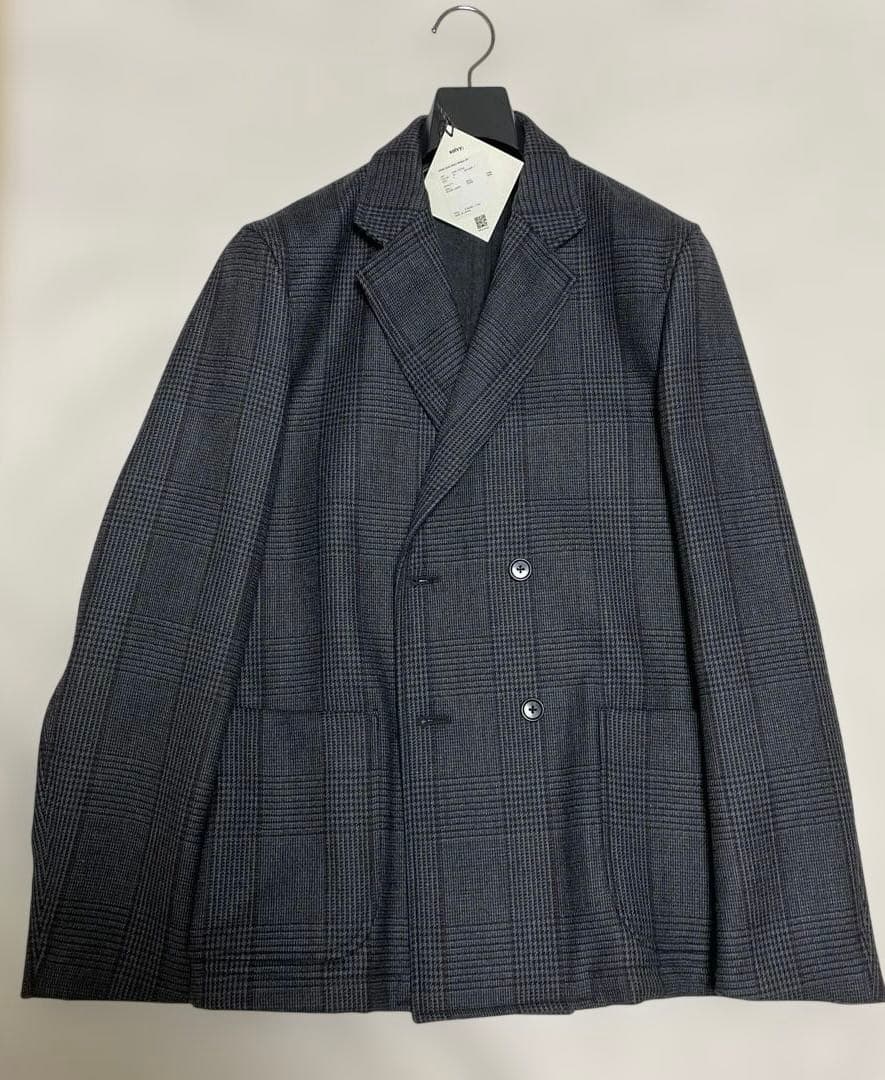m*u様 【未使用】salvy; stripe glen check doubl