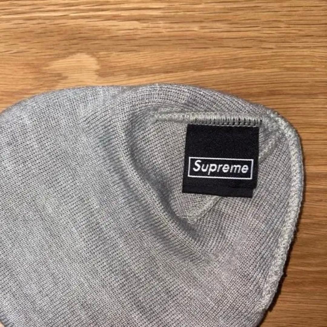 Supreme Box Logo ビーニー Grey 24FW