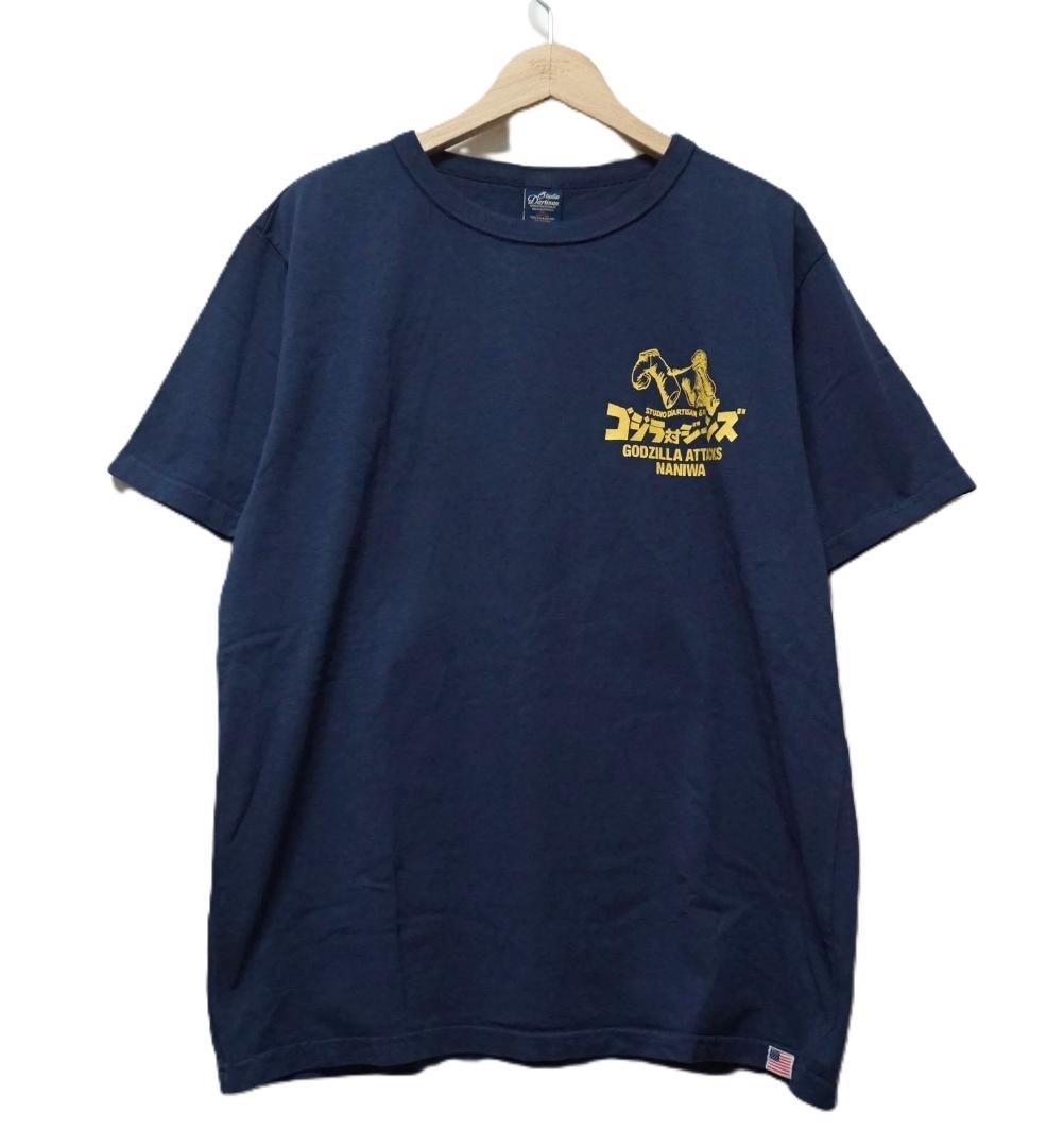 新品 STUDIO D'ARTISAN ゴジラコラボTシャツ XL