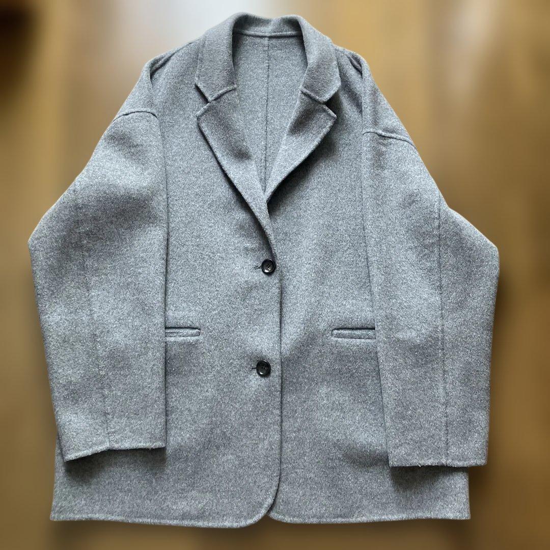 Spick and Span ウールミックスリバージャケット　美品