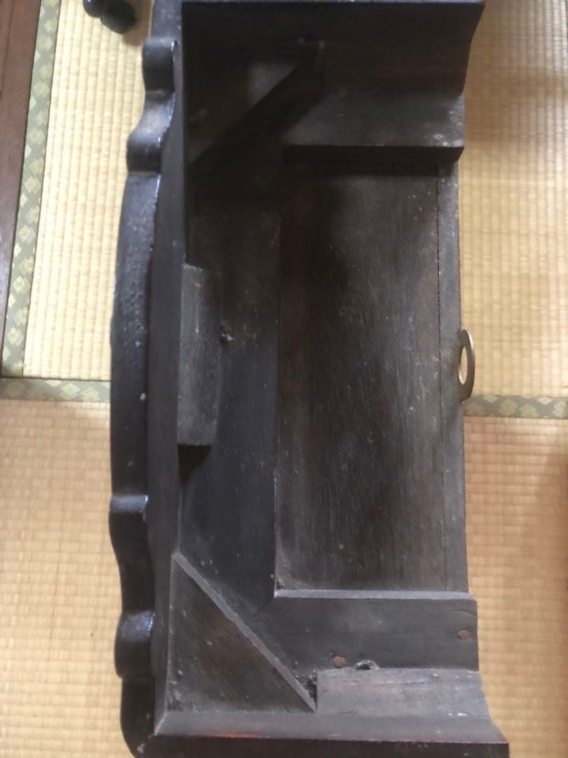 ゼンマイ式 メイジ meiji 壁掛け時計 振り子時計クロック　稼働品
