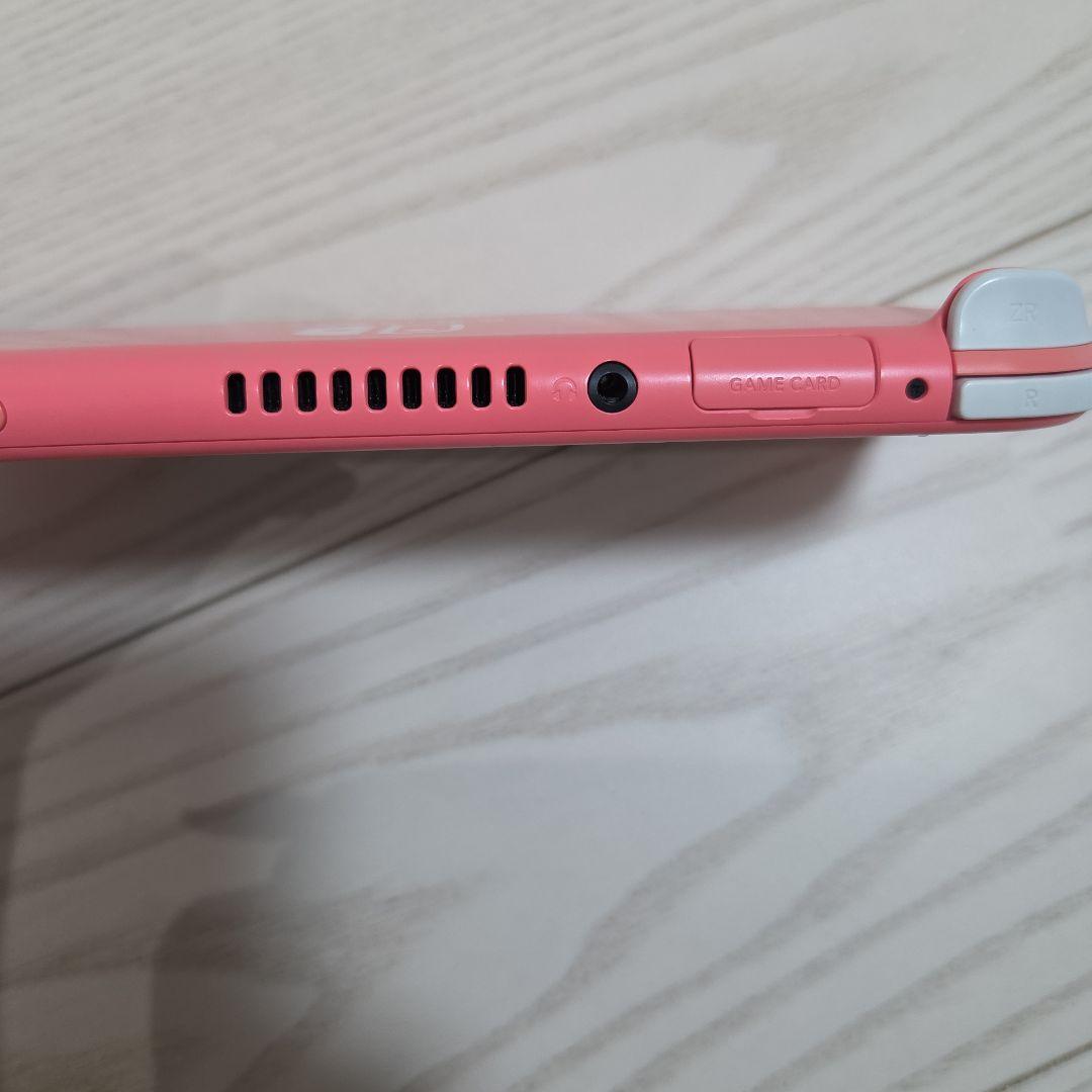 Nintendo Switch Lite●コーラル ピンク 充電器付き●