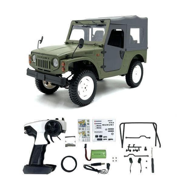 1/10 RTR スズキ ジムニー SJ10 1型 オリーブ WPL C-84