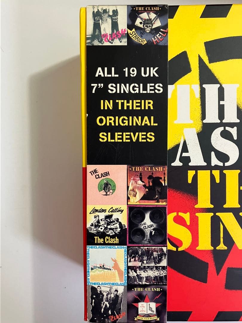 The Clash SINGLES '77-'85 Box 7\" レコードEU盤