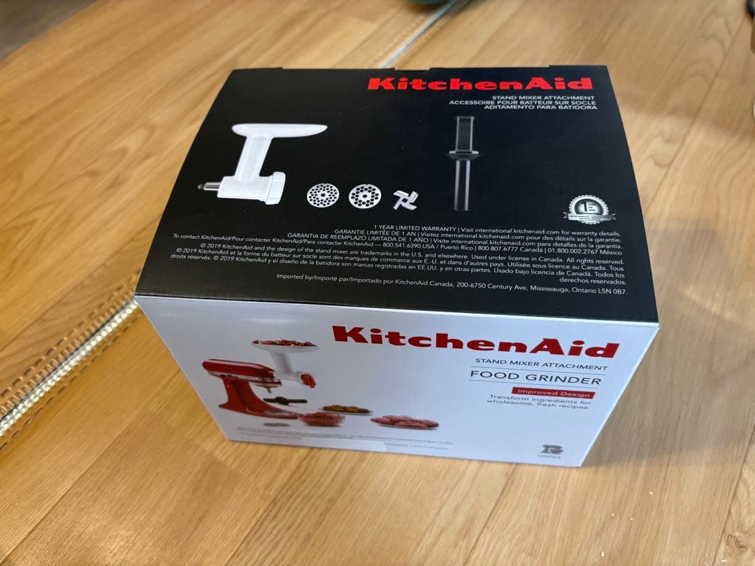 KitchenAid スタンドミキサー 4.8L パスタメーカーアタッチメント