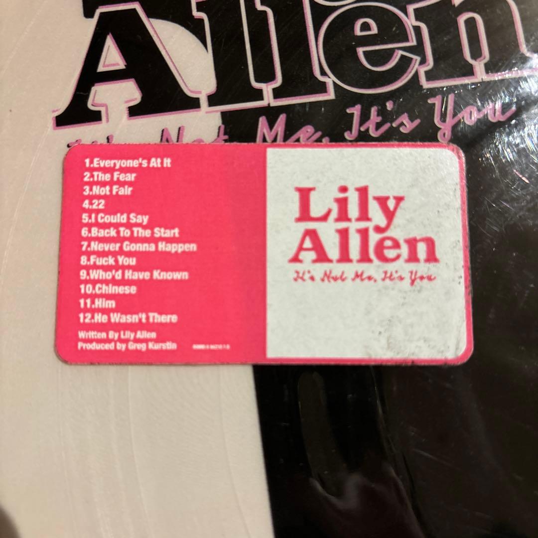 ⭐︎人気盤⭐︎ Lily Allen / It's Not Me, It's You