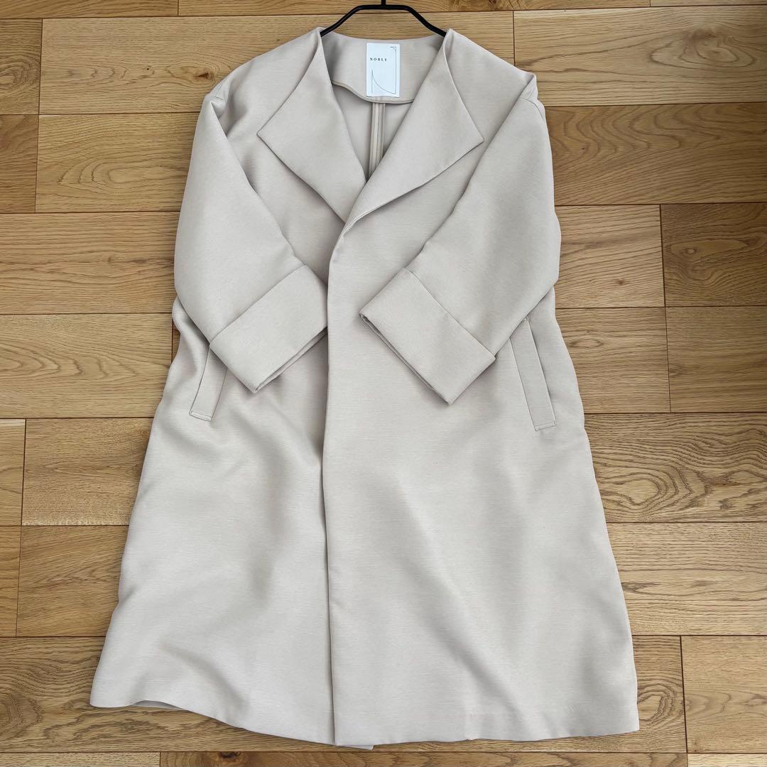 【美品】Noble トリプルクロスガウンコート
