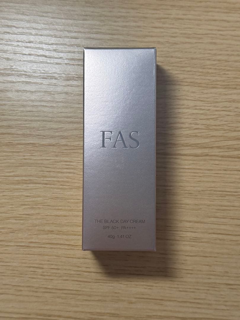 【新品未開封】FAS FAS ザ ブラック デイクリーム　40g