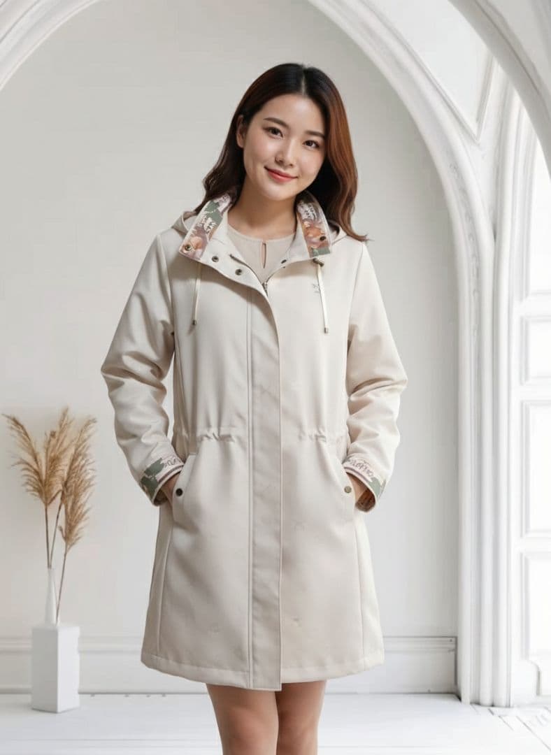 LEONARD　SPORT　レオナール　スプリングコート　ベージュ　38 希少品