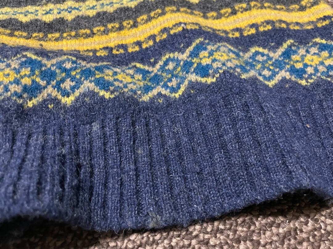 ビームス別注Shetland Woollen Co. ベスト Mサイズ