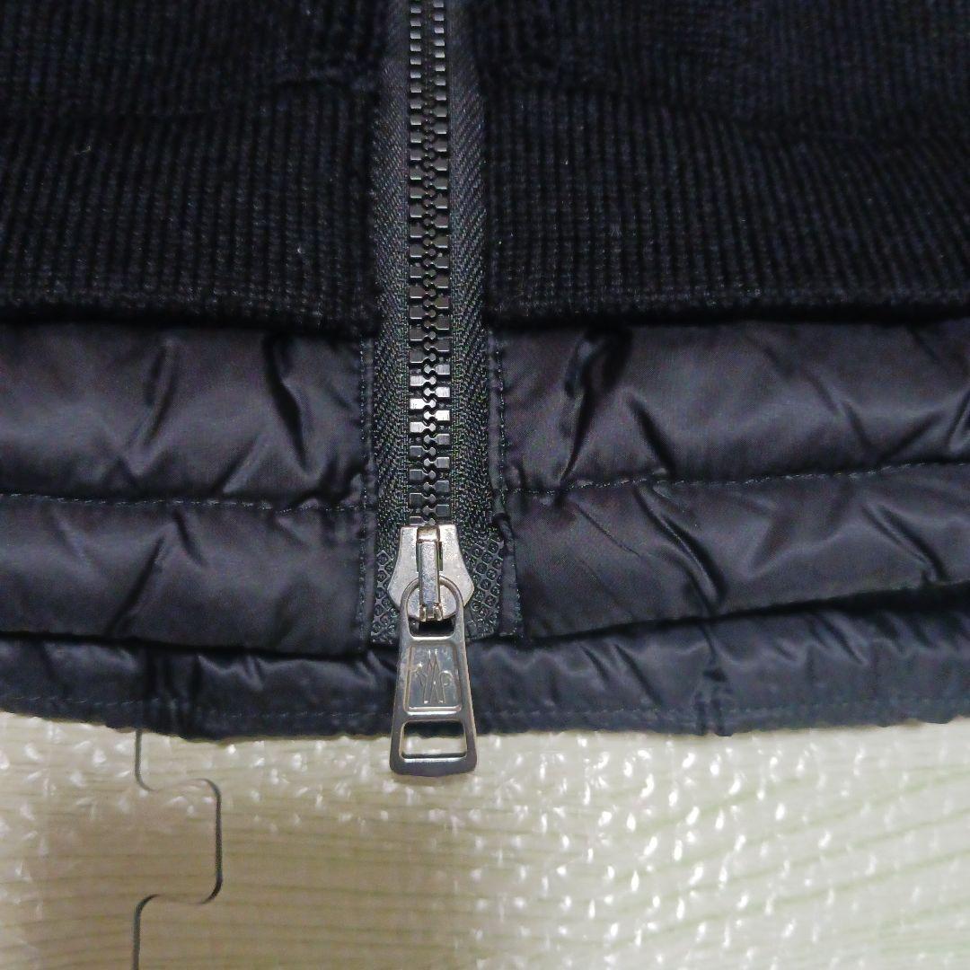MONCLER ダウンフード付ニットベスト