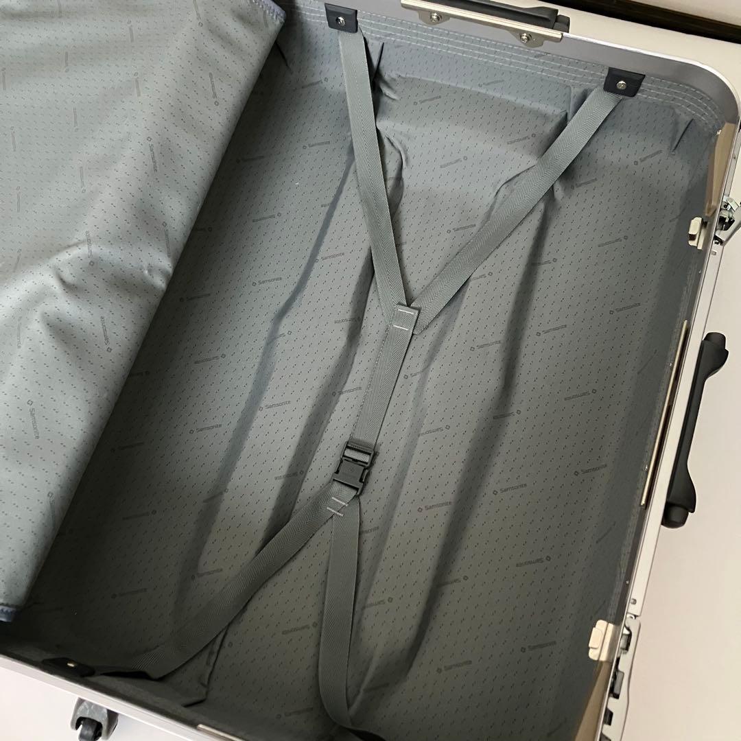Samsonite 赤 スーツケース、スーツケースベルト