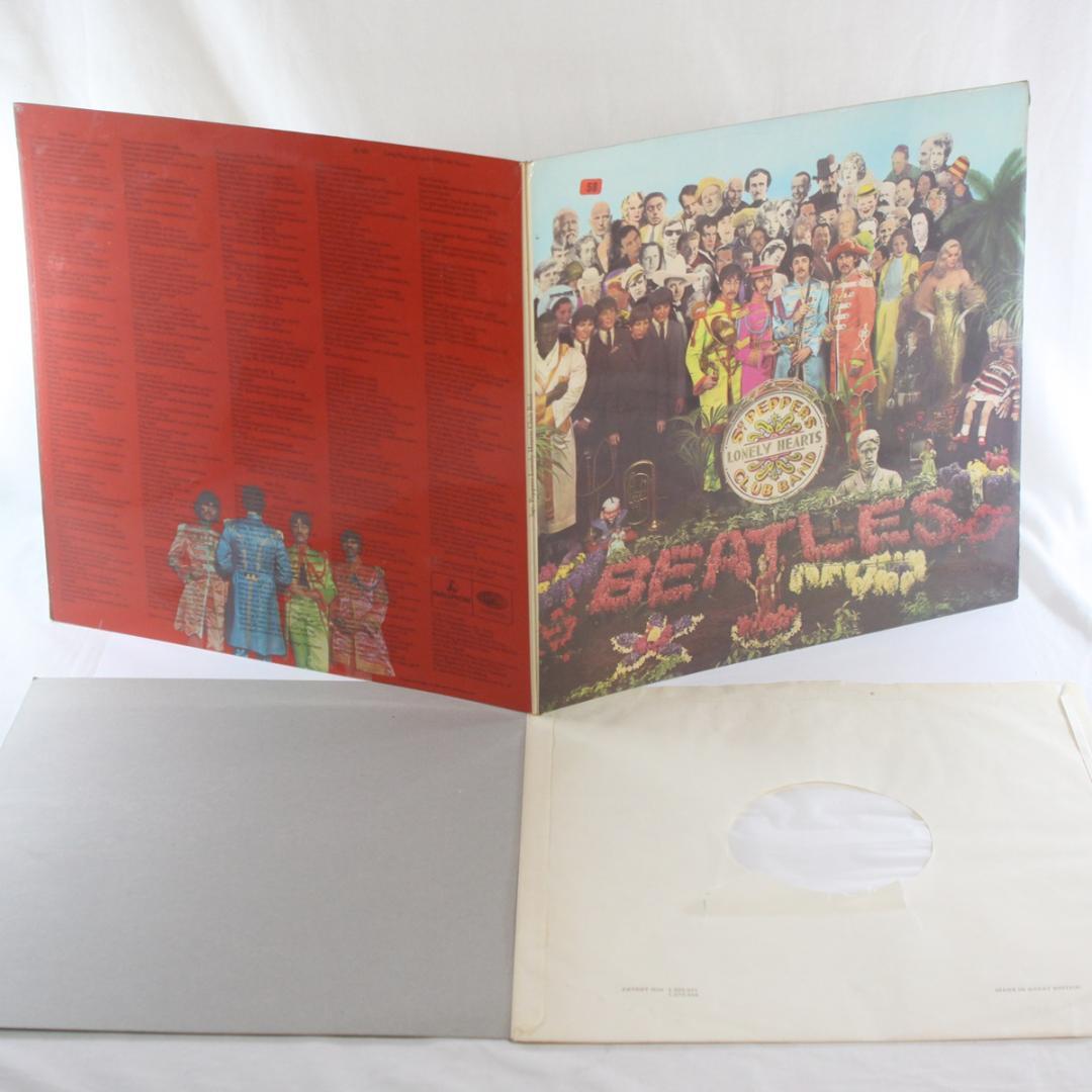 英LP The Beatles Sgt. Pepper's UK盤 Stereo