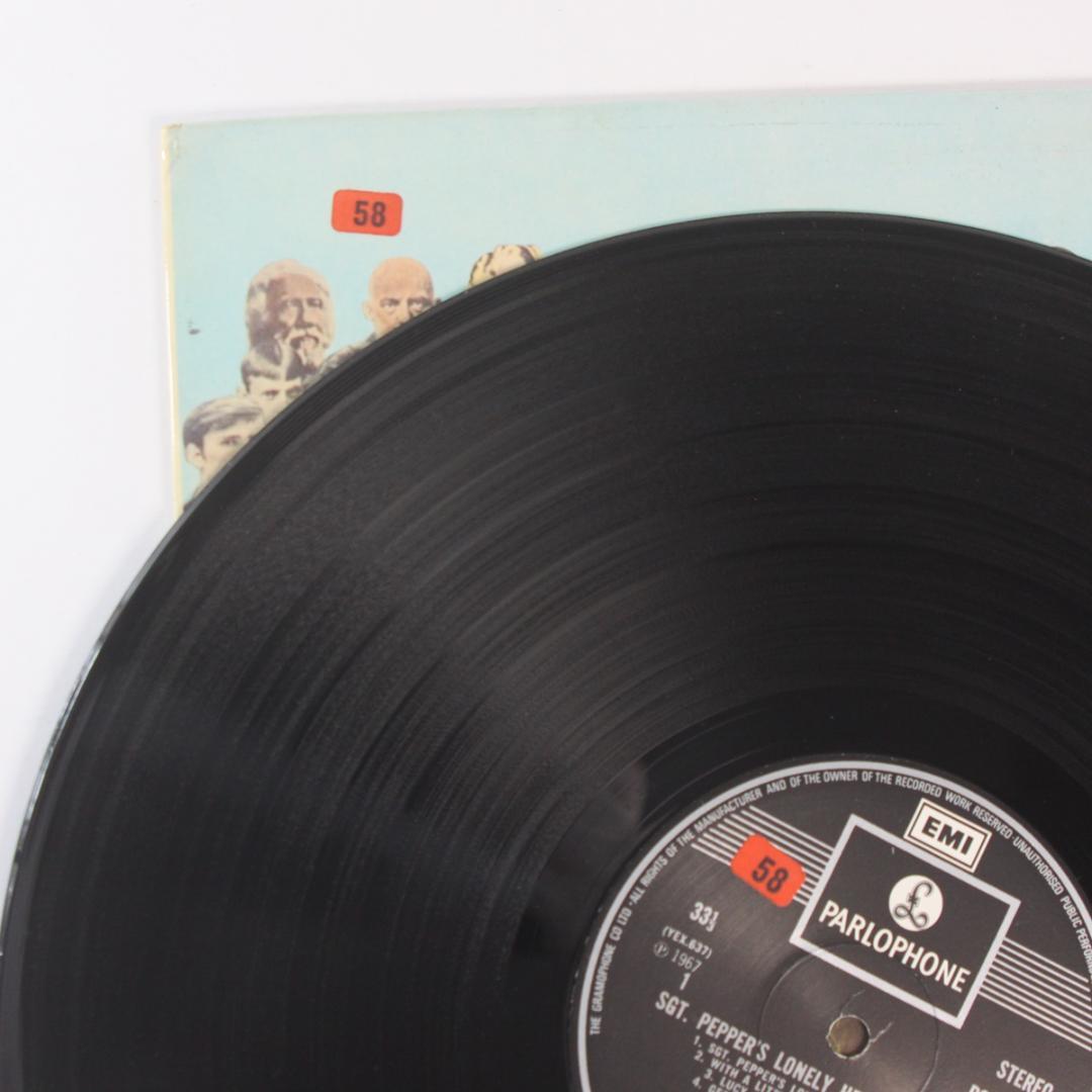 英LP The Beatles Sgt. Pepper's UK盤 Stereo