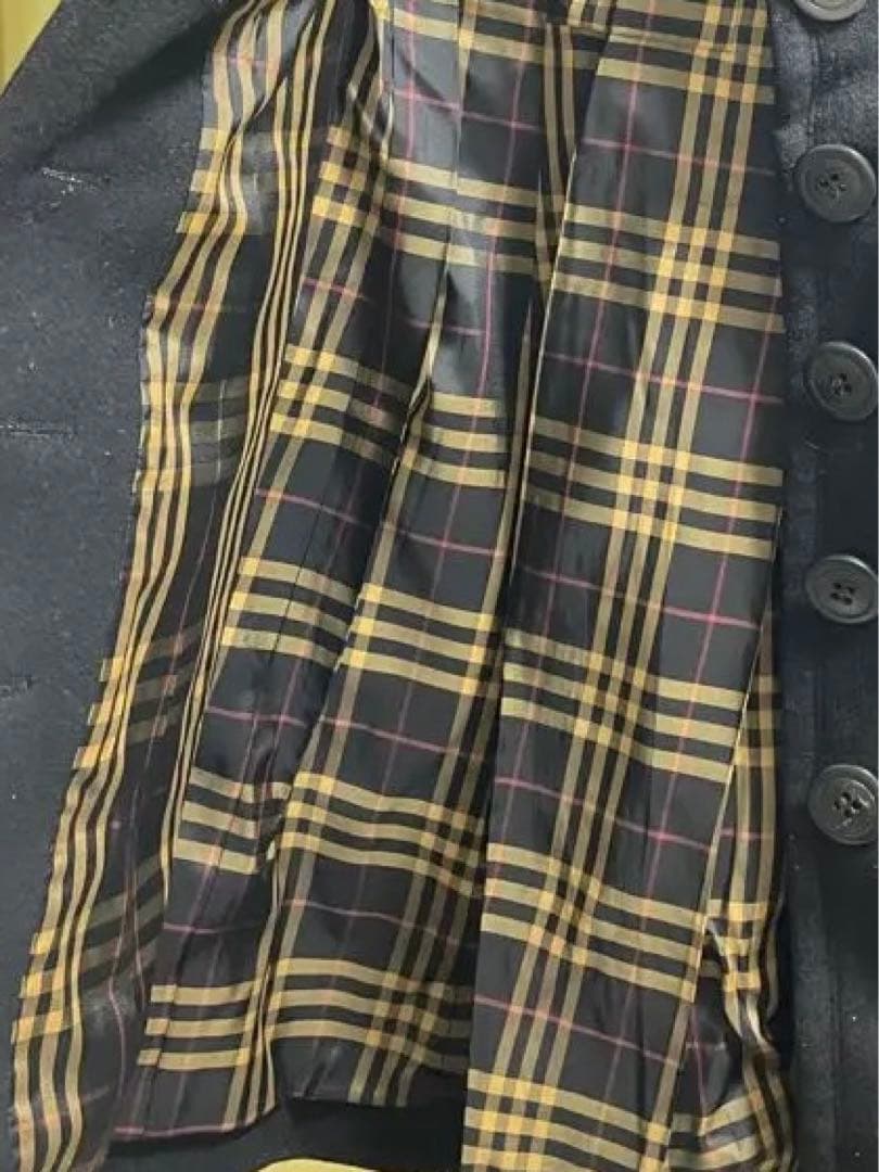 【極美品】バーバリーブルーレーベル アンゴラ混 ウールコート38 クリーニング済