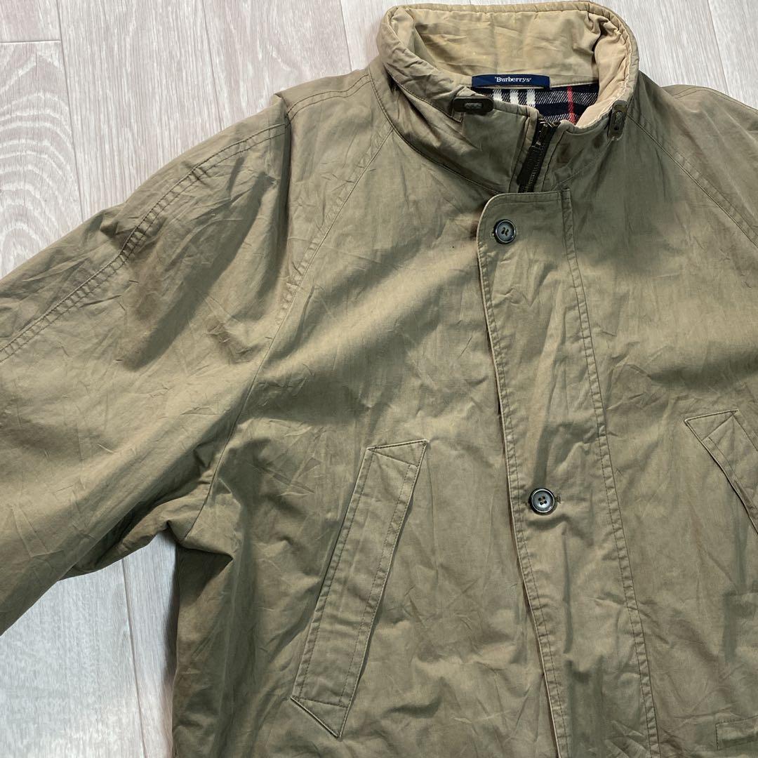 FA-052 Burberrys スペイン製 コットンフィールドコート カーキ