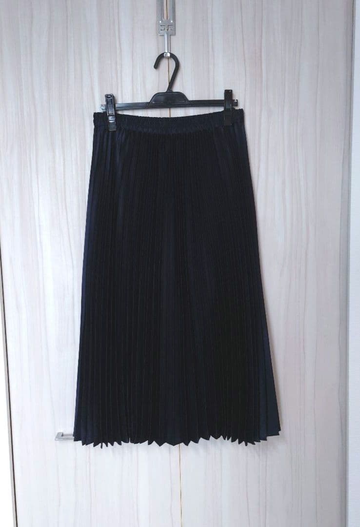 専用　美品　大きいサイズ　トゥービーシック　サテンプリーツスカート
