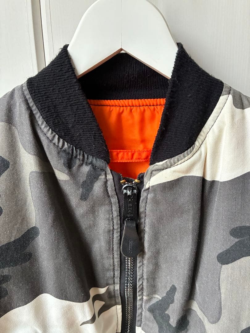 シティカモ ALPHA INDUSTRIES MA1 フライトジャケット USA