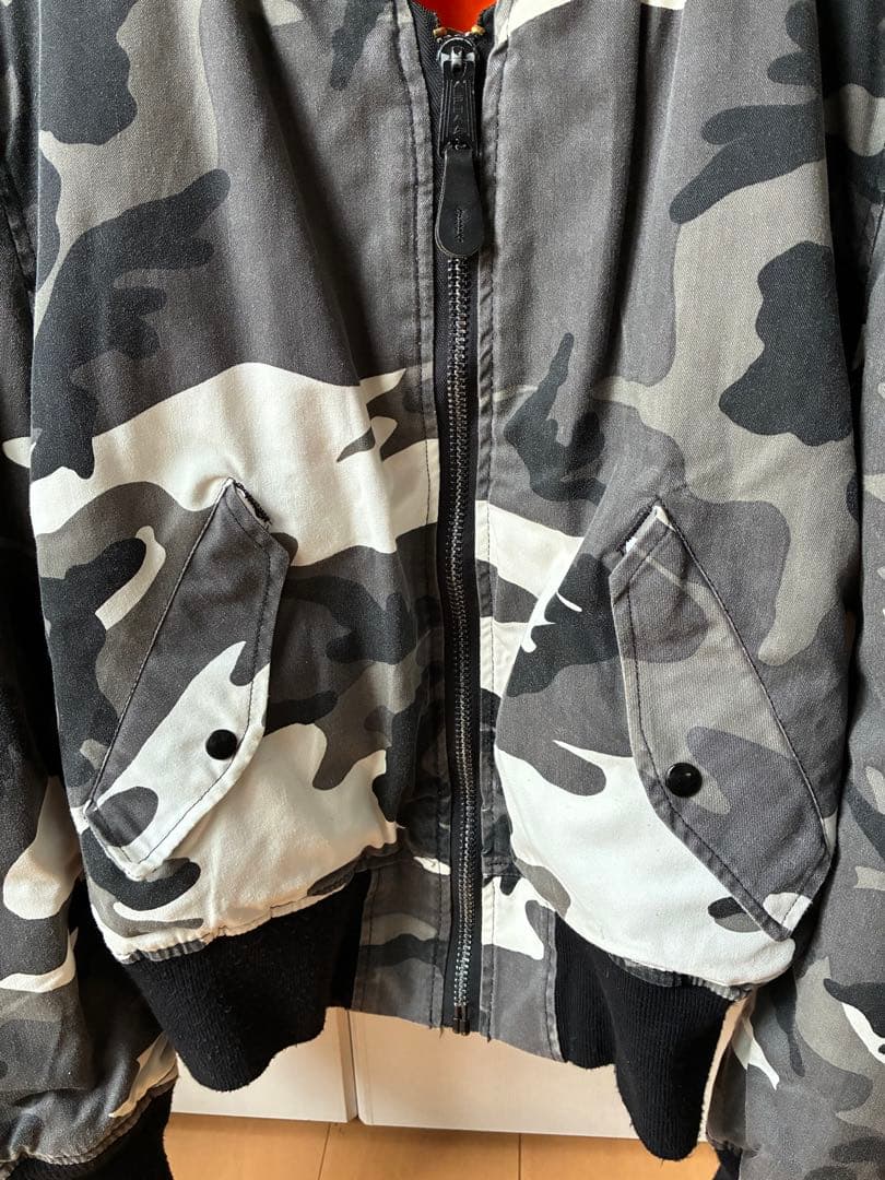 シティカモ ALPHA INDUSTRIES MA1 フライトジャケット USA